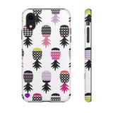 "Upside Down" Pineapples Tough Case