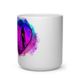 "LLD" Heart Shape Mug