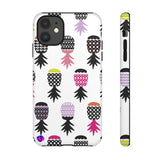 "Upside Down" Pineapples Tough Case