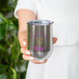 Copy of Copy of Geometric Unicorn 12oz Insulated Wine Tumbler