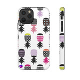 "Upside Down" Pineapples Tough Case